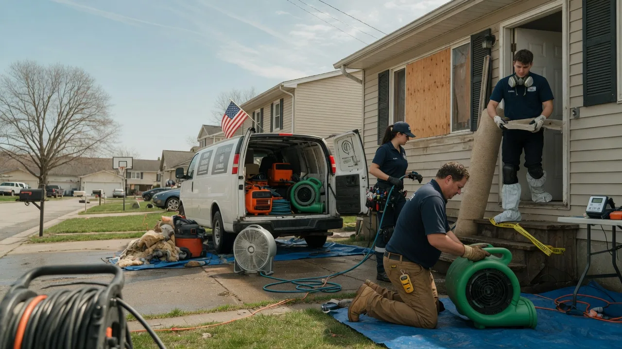 Water Damage Restoration in Taylor Springs, IL near me